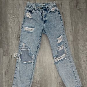 Pacsun High-Rise Ripped Jeans